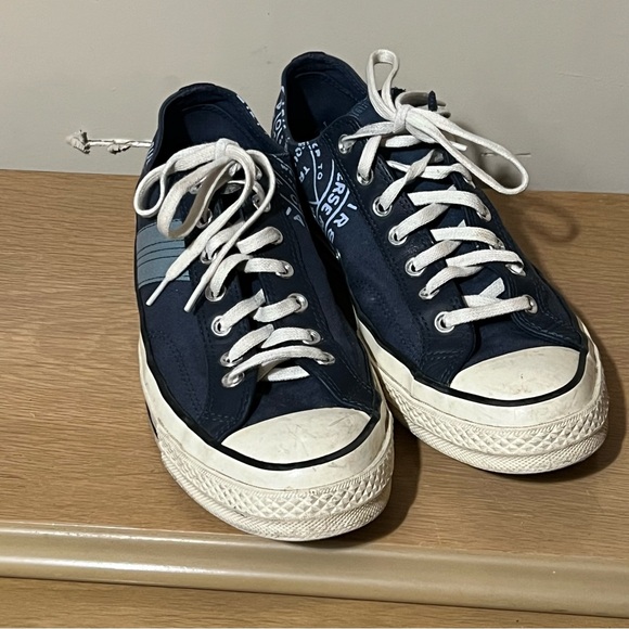Converse Chuck 70 Leather Overlay Low‎ Canvas  Converse Rubber Company shoes - Picture 2 of 5